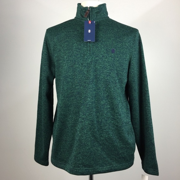 Izod Other - NWT Izod Botanical Garden 1/4 Zip Fleece Sweater